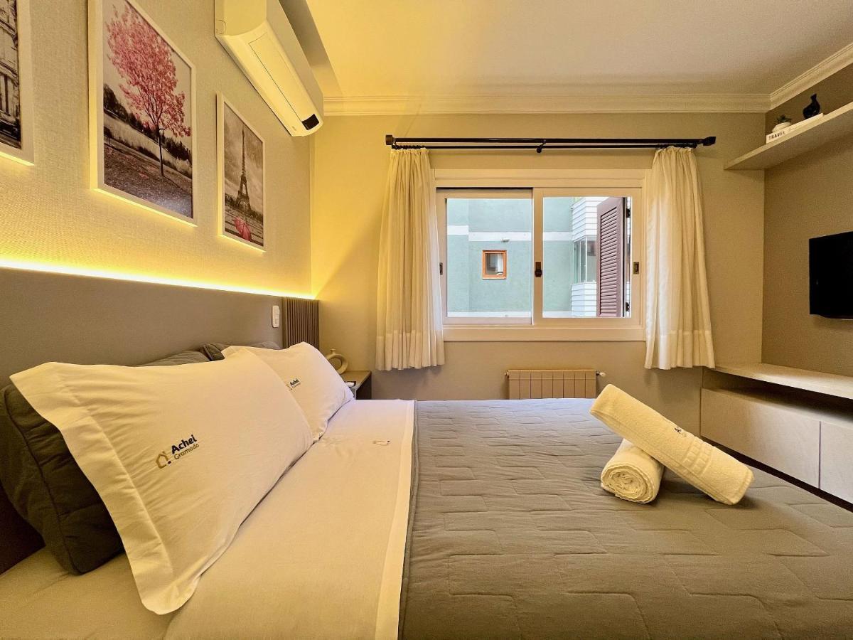 Apartamento Palladio 1Dorm Centro By Achei Gramado Bagian luar foto