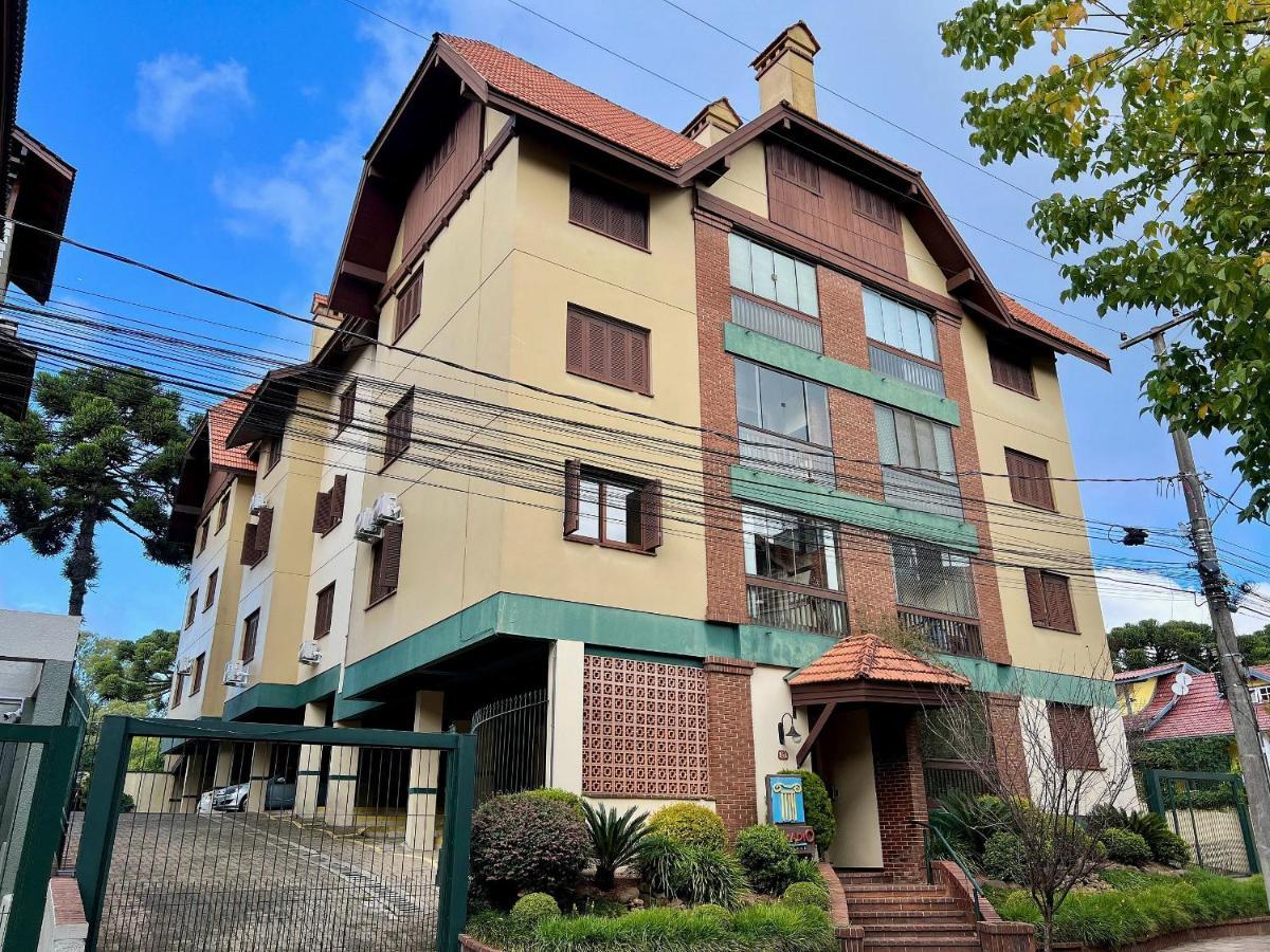 Apartamento Palladio 1Dorm Centro By Achei Gramado Bagian luar foto