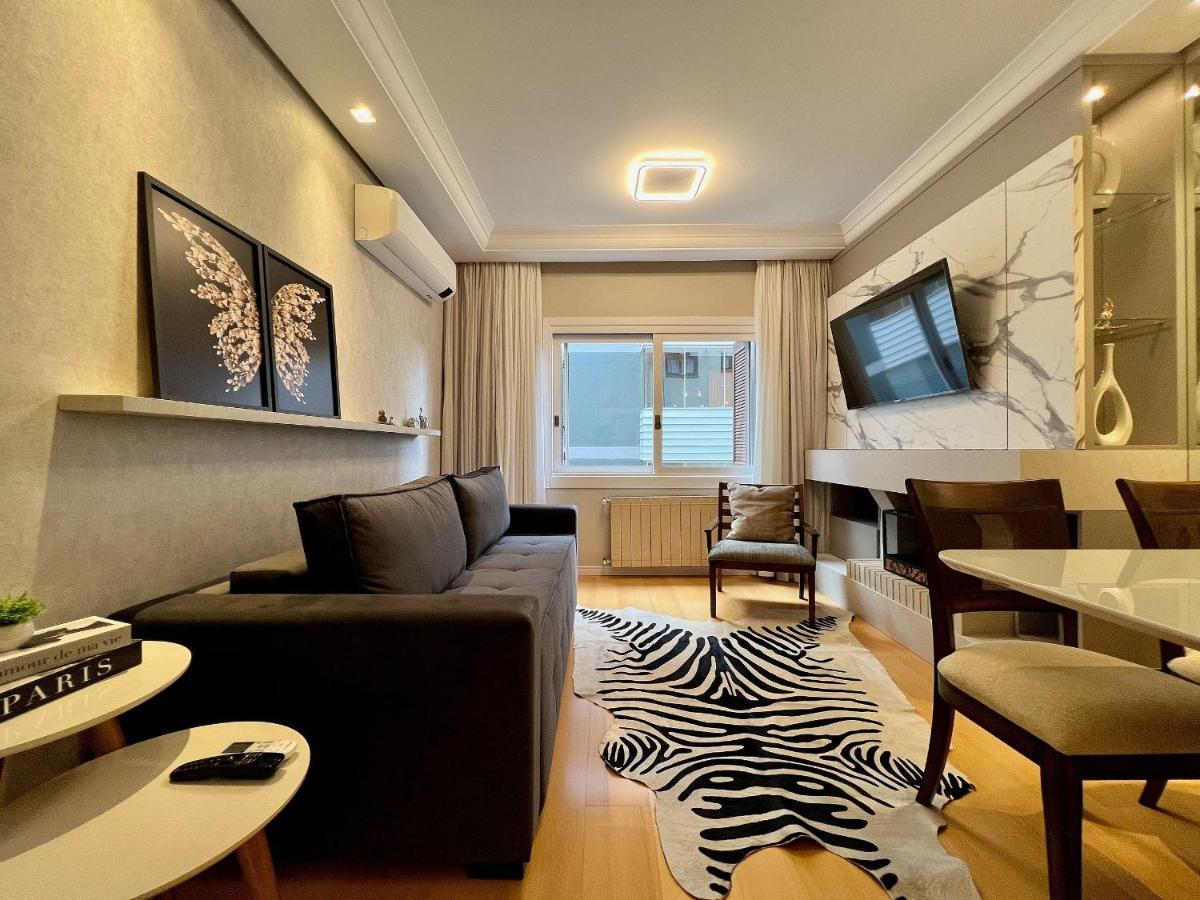Apartamento Palladio 1Dorm Centro By Achei Gramado Bagian luar foto
