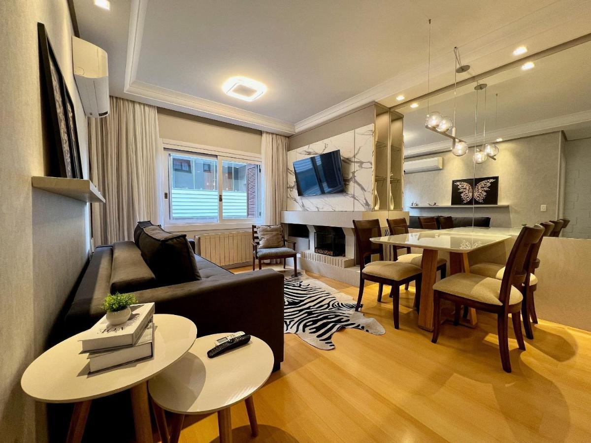 Apartamento Palladio 1Dorm Centro By Achei Gramado Bagian luar foto