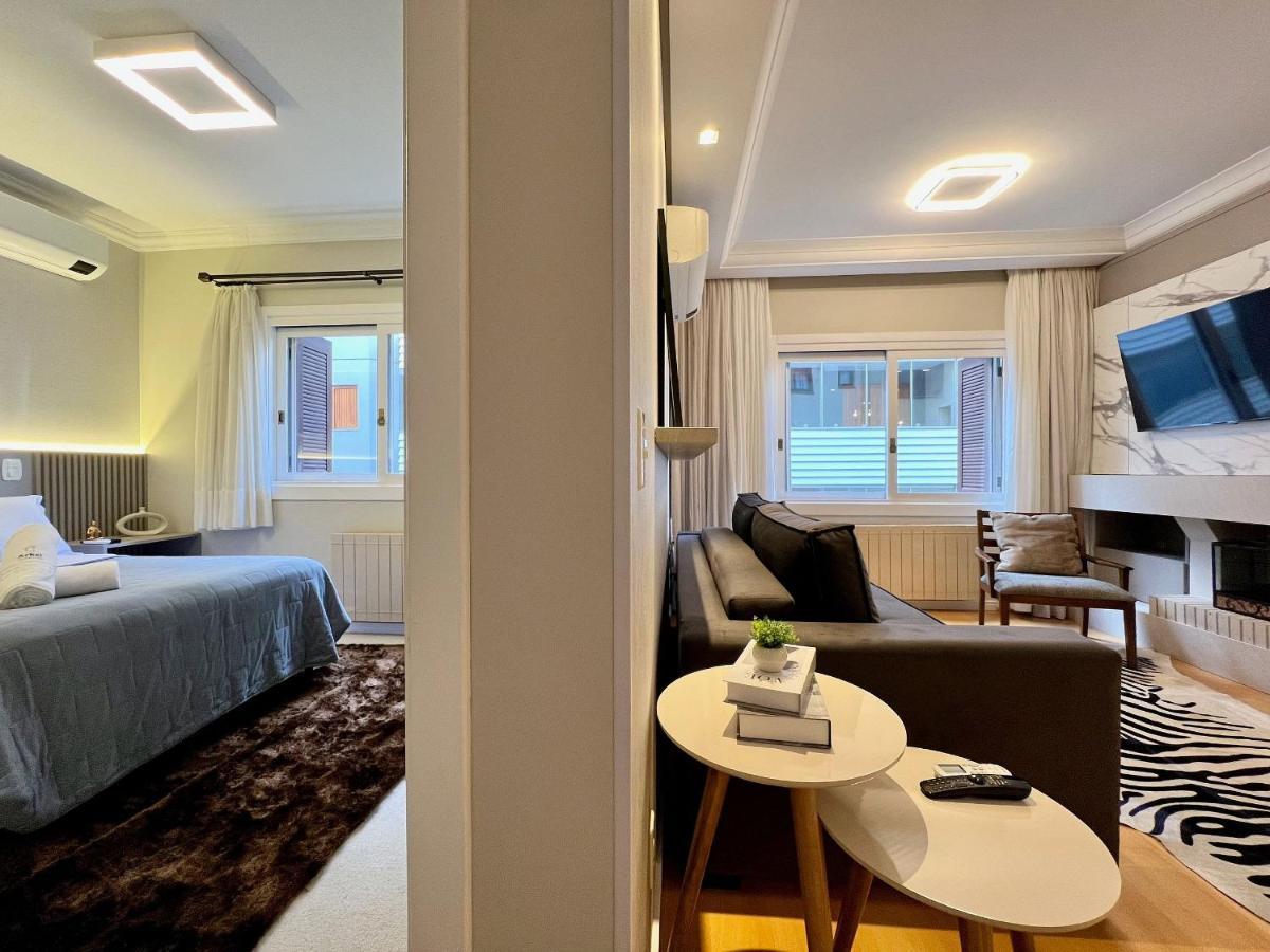 Apartamento Palladio 1Dorm Centro By Achei Gramado Bagian luar foto